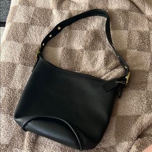 Vintage Coach Brown Leather Bucket Bag Bag  9953.